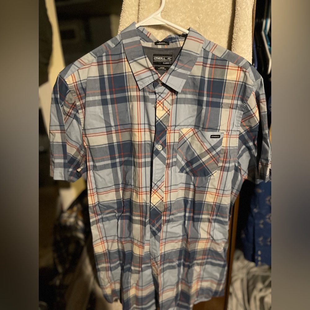 O’Neil button down shirt.